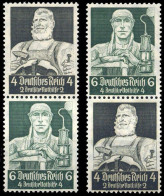 1934, Deutsches Reich, S 219+21, ** - Zusammendrucke