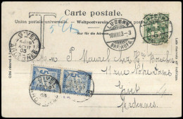 1903, Frankreich, P 53 Y, Brief - Autres & Non Classés