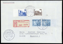 1990, DDR, 3 U.a., Brief - Other & Unclassified