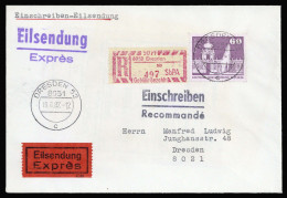 1987, DDR, 2, Brief - Other & Unclassified