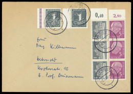 1961, Bundesrepublik Deutschland, 285 (2) U.a., Brief - Other & Unclassified