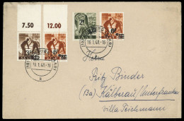 1947, Saar, 230, 233 OR , Brief - Sonstige & Ohne Zuordnung