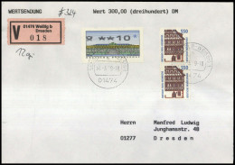 1999, Bundesrepublik Deutschland, 1746 (2) U.a., Brief - Other & Unclassified