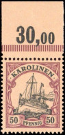 1900, Deutsche Kolonien Karolinen, 14 P OR, ** - Isole Caroline
