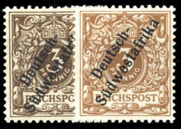 1898, Deutsche Kolonien Südwestafrika, 5 (2), * - Sud-Ouest Africain Allemand