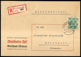 1948, Bizone, 51 II, Brief - Storia Postale