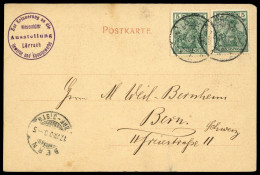 1900, Deutsches Reich, 55 (2), Brief - Altri & Non Classificati