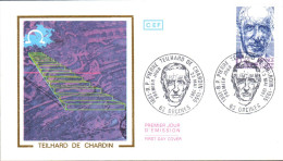 FDC 1981 TEILHARD DE CHARDIN - 1980-1989