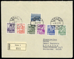 1935, Österreich, 541 U.a, Brief - Other & Unclassified