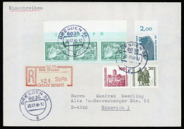 1990, DDR, 3 U.a., Brief - Other & Unclassified