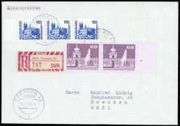 1990, DDR, 2 U.a., Brief - Other & Unclassified