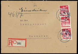 1948, Bizone, 85 Wg (3), Brief - Covers & Documents