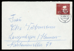 1959, Bundesrepublik Deutschland, 317, Brief - Other & Unclassified