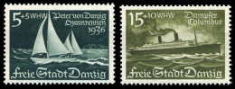 1938, Danzig, 284+286, ** - Sonstige & Ohne Zuordnung