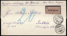 1895, Deutsches Reich, Brief - Andere & Zonder Classificatie