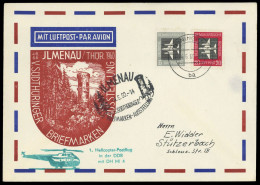 1960, DDR, 609-10, Brief - Altri & Non Classificati