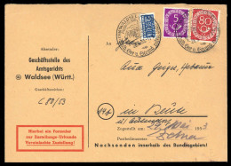 1951, Bundesrepublik Deutschland, 137, 125, Brief - Otros & Sin Clasificación