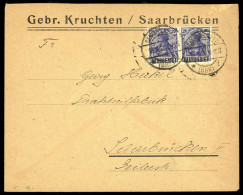 1920, Saar, 35 (2), Brief - Other & Unclassified