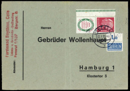 1955, Bundesrepublik Deutschland, S 29 Rand, Brief - Zusammendrucke