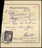 1943, Deutsches Reich, 826, Brief - Sonstige & Ohne Zuordnung