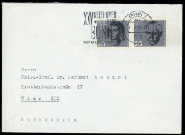 1964, Bundesrepublik Deutschland, 431-32 Zdr., Brief - Other & Unclassified