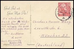 1951, Schweden, 258 II, Brief - Other & Unclassified