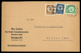 1934, Deutsches Reich, D 132-34, Brief - Officials