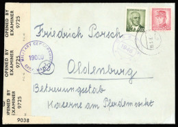 1946, Tschechoslowakei, 467, 468, Brief - Autres & Non Classés