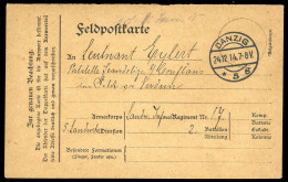 1914, Danzig, Brief - Sonstige & Ohne Zuordnung