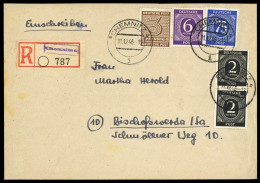 1945, SBZ Westsachsen, 126 U.a., Brief - Andere & Zonder Classificatie