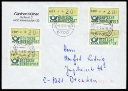 1992, Bundesrepublik Deutschland, 1 (5), Brief - Other & Unclassified
