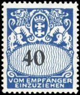 1938, Danzig, P 45, ** - Sonstige & Ohne Zuordnung