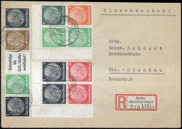 1944, Deutsches Reich, EG-Str. 1, Brief - Se-Tenant