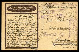 1918, Feldpost I. Wk, Brief - Other & Unclassified