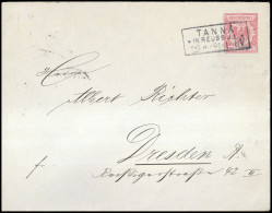 1891, Deutsches Reich, U 13 B, Brief - Other & Unclassified