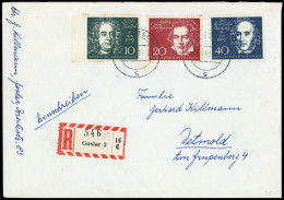 1959, Bundesrepublik Deutschland, 315 U.a., Brief - Sonstige & Ohne Zuordnung