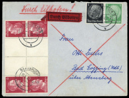 1943, Deutsches Reich, KZ 41 (2) U.a., Brief - Zusammendrucke