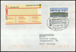 1997, Bundesrepublik Deutschland, 2, Brief - Otros & Sin Clasificación