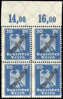 1924, Deutsches Reich, D 108 (4) P, ** - Dienstzegels