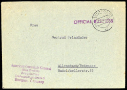 1950, Bundesrepublik Deutschland, Brief - Other & Unclassified