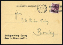 1939, Böhmen Und Mähren, 24, Brief - Altri & Non Classificati