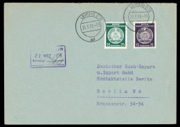 1958, DDR, D 10 U.a., Brief - Sonstige & Ohne Zuordnung