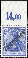 1908, Deutsche Auslandspost Türkei, 50 OR P, ** - Marokko (kantoren)