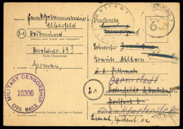 1945, Bizone, P 671, Brief - Briefe U. Dokumente