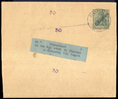 1909, Deutsche Auslandspost Marokko, S 6, Brief - Turkey (offices)