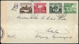 1939, Deutsches Reich, W 144, 136, Brief - Se-Tenant