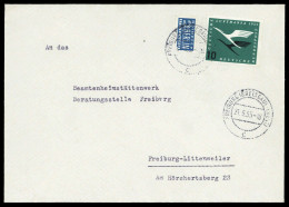 1955, Bundesrepublik Deutschland, 206 , Brief - Sonstige & Ohne Zuordnung