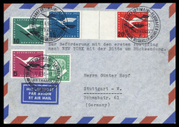 1955, Bundesrepublik Deutschland, 205-08 U.a., Brief - Sonstige & Ohne Zuordnung