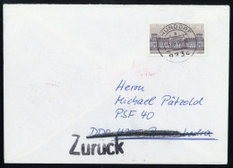 1986, Bundesrepublik Deutschland, 1287 Pk, Brief - Other & Unclassified
