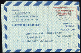 1950, Bundesrepublik Deutschland, LF 5, Brief - Altri & Non Classificati